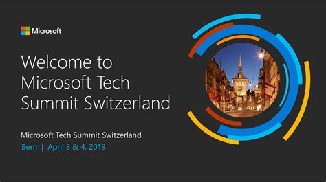 Speaking At Microsoft Tech Summit Switzerland 2019 Thomas Maurer