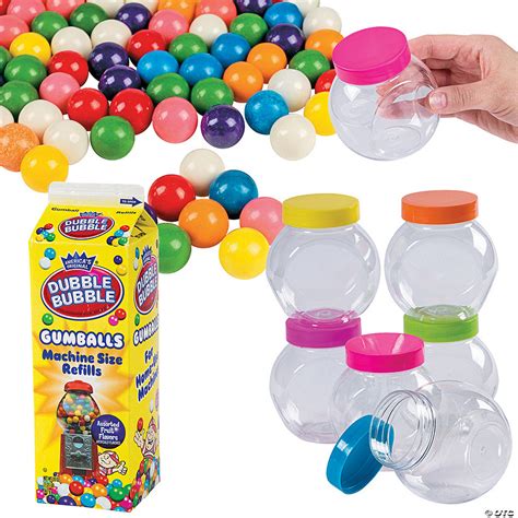Storage Jar Bubble Gum Kit For 12