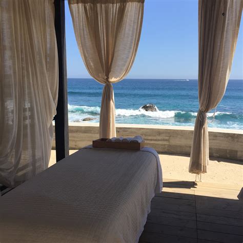 the cape cabo san lucas and their incredible spa with ocean front massages the jetsetting