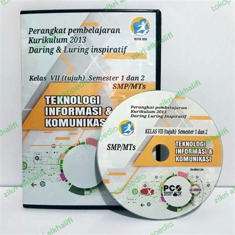 Promo Cd Perangkat Tik Vii Smp Mts Rpp Daring Dan Luring Diskon Di