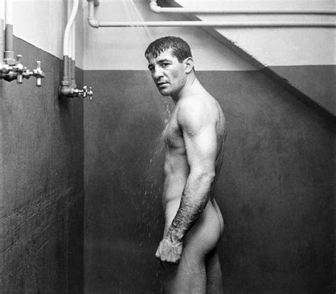 Rocky Graziano Naked In Showers My Own Private Locker Room