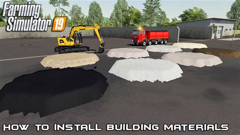 How To Install Dirtsandasphalt And Gravel In Farming Simulator 2019