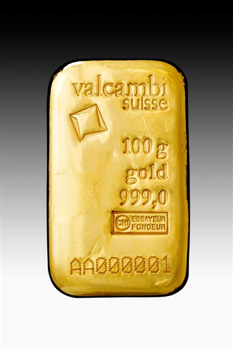 If you choose the other one it means tenth! 100 g Gold bar 999,0