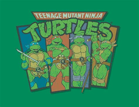 Teenage Mutant Ninja Turtles Classic Style Guide Behance