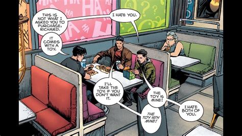 “batman 16” Welcome To Batburger Dick Grayson Jason Todd Damian