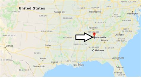 Where Is Huntsville Alabama What County Is Huntsville Huntsville Map