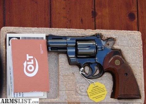 Armslist For Sale Pristine Colt Python Snub Nose 357 Magnum 25