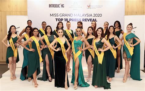 Eighteen Vie For Miss Grand Malaysia Title Citizens Journal