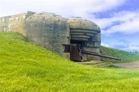 German Bunker From World War Ii In Normandy France Stock Photo