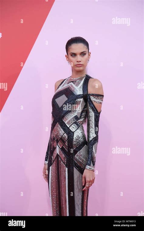 Portuguese Model Sara Sampaio Arrives At The Red Carpet Of The Fashion For Relief Charity