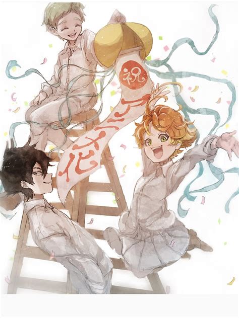 The Promised Neverland Ray Emma And Norman T Shirt For Sale By Hhdripp