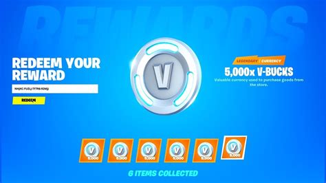 The problem is that i have a code (example): REDEEM THE 30,000 V-BUCKS CODE in Fortnite! (Free VBucks ...