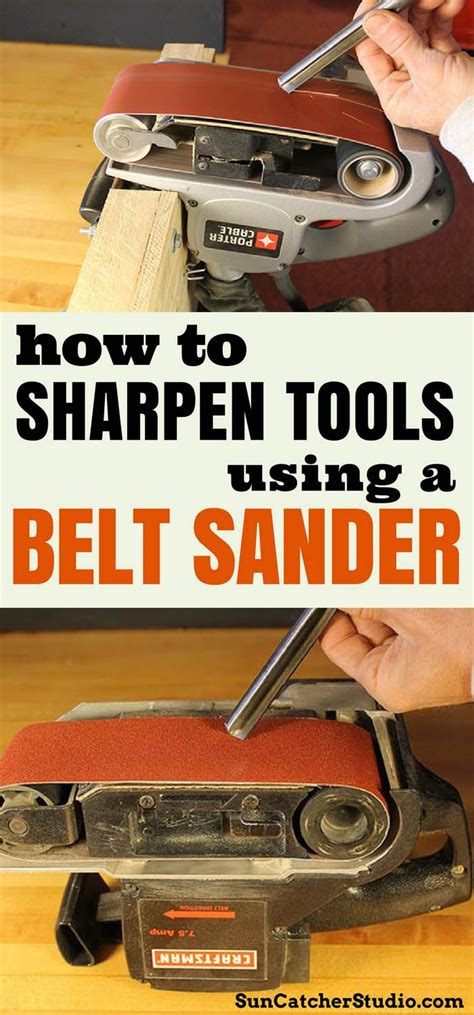 Belt Sander Sharpening System Advantages Save Time And Money Learn Woodworking
