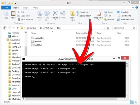 How To Make A Text File In Command Prompt Printable Templates