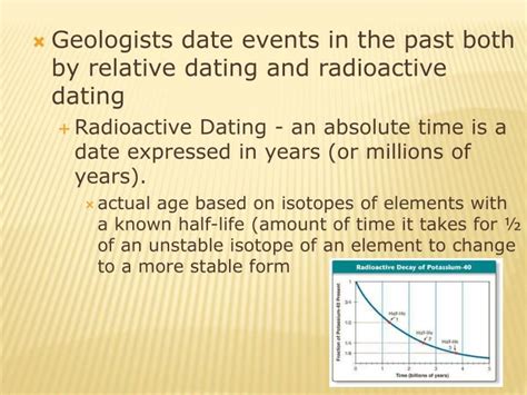 For radioactive dating to be carried out the. PPT - The Fossil Record PowerPoint Presentation - ID:5553357