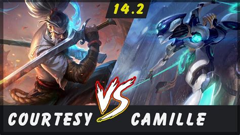 Courtesy Yasuo Vs Camille Top Patch 142 Yasuo Gameplay Youtube