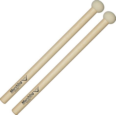 Vater Mv B1pwr Power Bass Drum Mallet 1 Sticks And Beaters For Marching