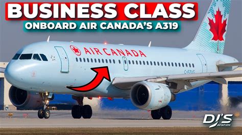 Business Class On Air Canadas Last A319 Flight Review Youtube
