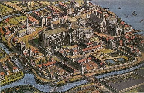 What The Palace And Abbey Of Westminster Would Have Looked Like In The