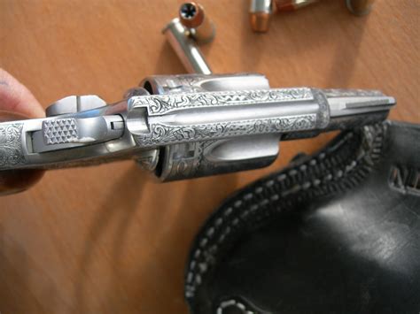 Sold Smith And Wesson Model 60 Gouse Freelance Firearms Engraving Gun