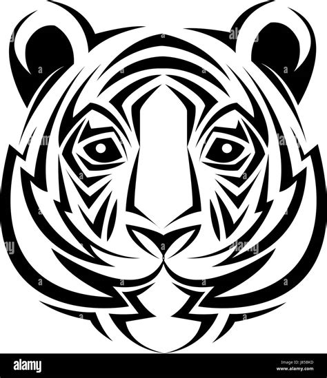 Tiger Tribal Design