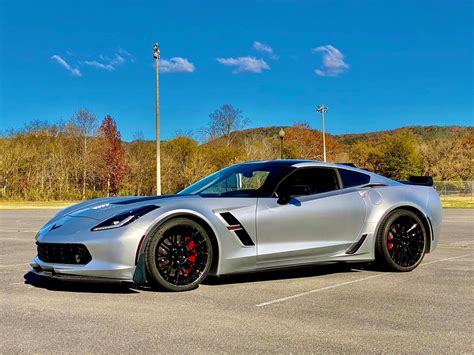 Chevrolet Corvette C7 Grand Sport Silver Bc Forged Eh183 Wheel Front