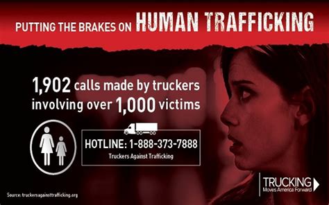 trucking s role against trafficking go by truck global news