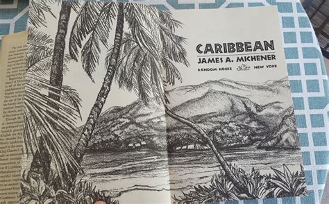 James Michener Caribbean 1989 First Edition Hard Cover Book Ebay
