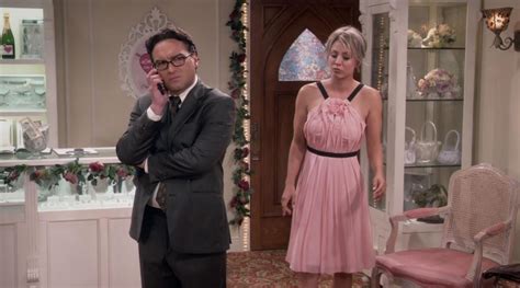 The Dress Bcbgmaxazria Penny Kaley Cuoco Sweeting The Big Bang Theory