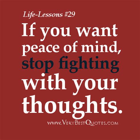 Need Peace Of Mind Quotes Quotesgram