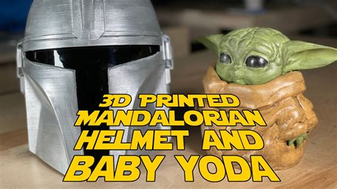 3d Printing Baby Yoda And A Mando Helmet At Narwhal Labs Youtube
