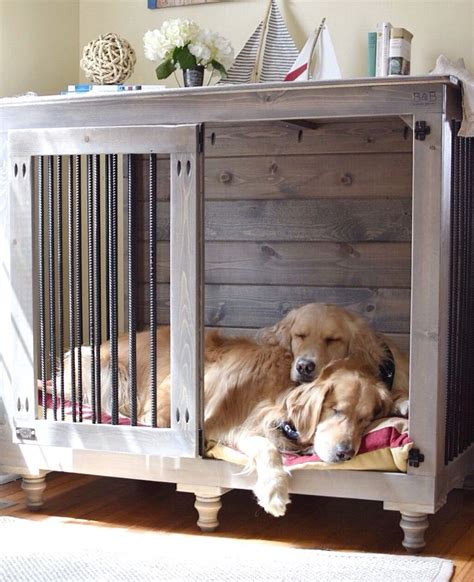 I had an issue with a few of the panels splitting near the suppor wire shortly after getting them. The Single Doggie Den™ Indoor Rustic Dog Kennel Crate #dogkennelcrate | Diy dog kennel, Indoor ...