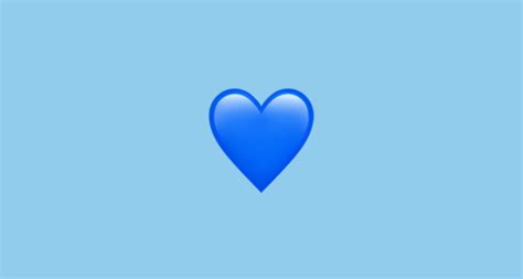 💙 Blue Heart Emoji