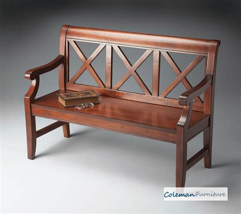 Plantation Cherry 5048024 Bench From Butler 5048024 Coleman Furniture