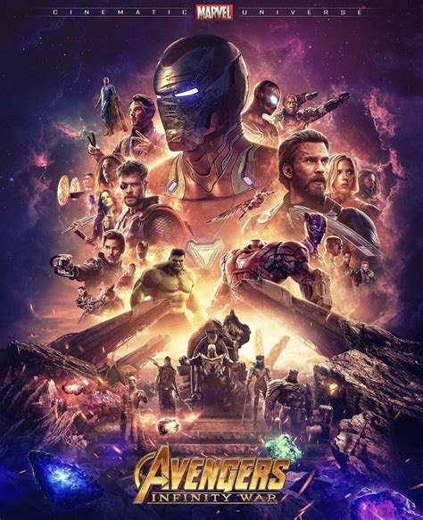 Avengers Infinity War Official Poster
