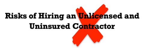 Risks Of Hiring An Unlicensed And Uninsured Contractor Mississippi