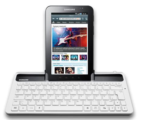 Wideo Test Samsung Galaxy Tab Keyboard Dock And Vehicle Dock Kit