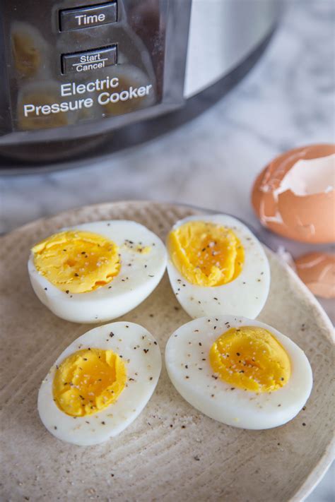 Here are a few tips on how you can get perfectly cooked eggs each time. How To Cook Eggs in an Electric Pressure Cooker | Kitchn