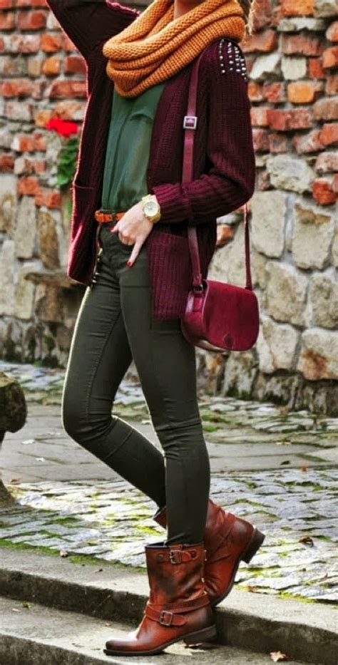 34 Cute And Fashionable Outfits In Burgundy Sortra