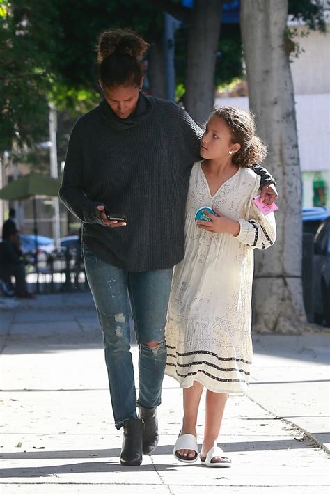 Halle berry has finally offered a public glimpse of her daughter. Halle Berry Takes her growing daughter Nahla Aubry to see ...