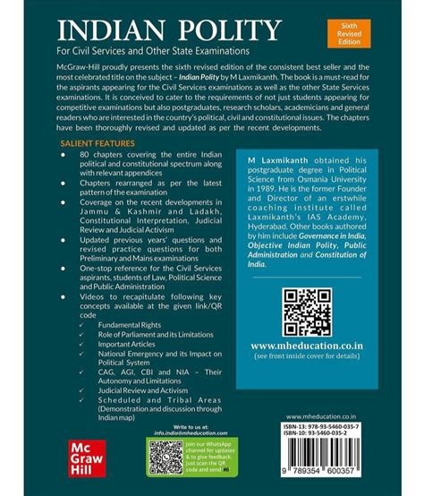 M Laxmikanth Indian Polity English 6th Revised Edition UPSC Civil