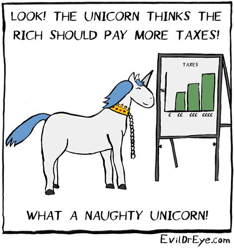 Naughty Unicorn Taxes Evil Dr Aye