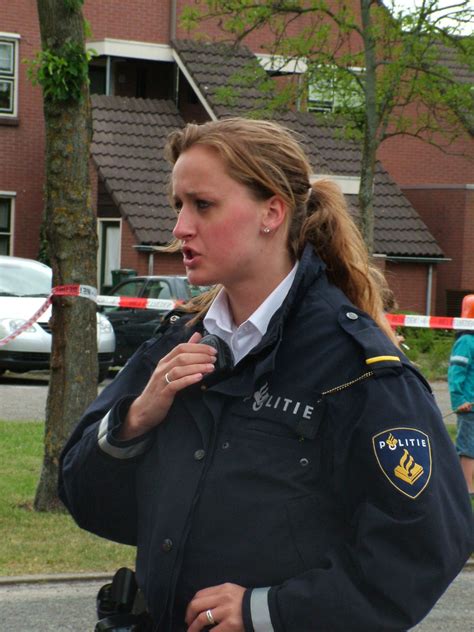 Police Woman Dutch Vincent Snoek Flickr