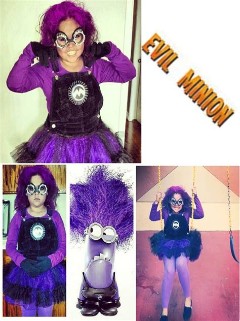 Pin By Viri C On Halloween Purple Minions Minion Costumes Purple