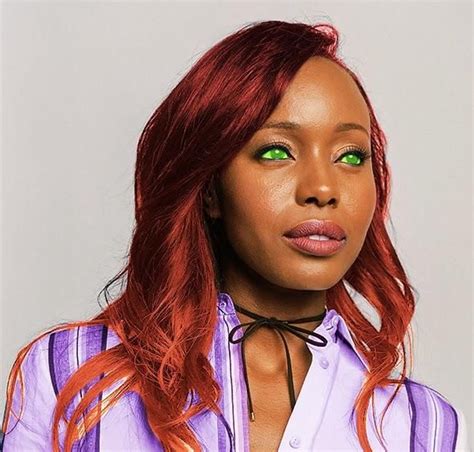 How Anna Diop Should Have Looked As Starfire Anna Diop Starfire