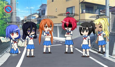 Students Random Yandere Sim Gacha Studio By Chara Kawaii Neko On