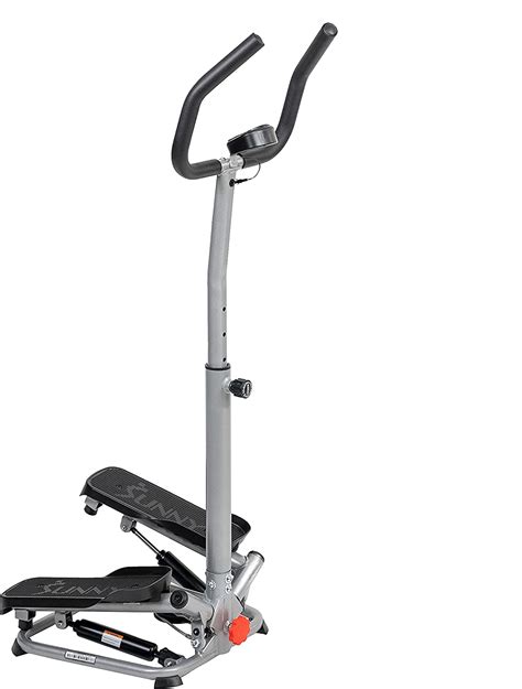 Sunny Health And Fitness Twisting Stair Stepper Machine With Handlebar