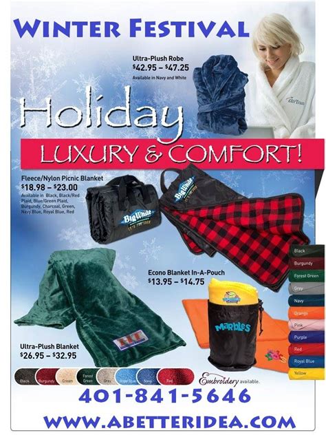 Winter Carnival Promotional Products Business Ts Holiday