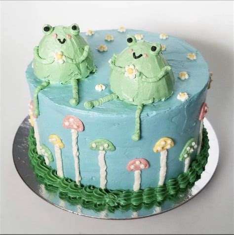 Aesthetic Frog Cake Pinterest - Draw-earwax