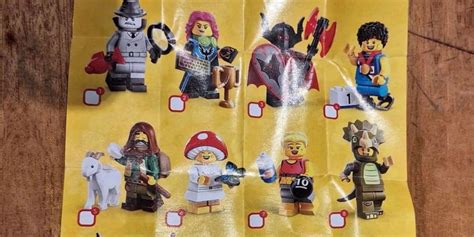 lego collectible minifigure series 25 leaks with 12 new minifigs